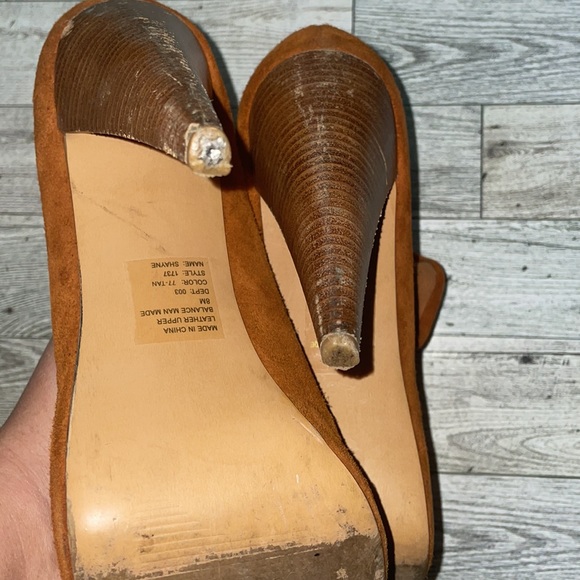 Bakers cognac tie-back booties - Picture 5 of 7